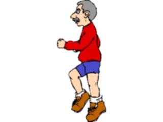 Sticker Custom Preview Image #058250 Fitness Cartoons General Jogging04