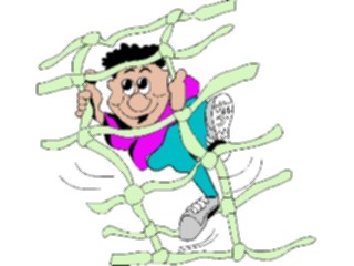 Sticker Custom Preview Image #058276 Fitness Cartoons General Obstacle Course1