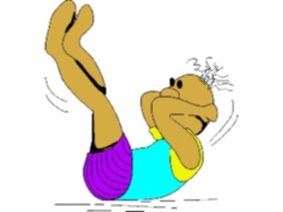 Sticker Custom Preview Image #058299 Fitness Cartoons General Sit Ups3