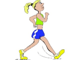 Sticker Custom Preview Image #058319 Fitness Cartoons General Walking2