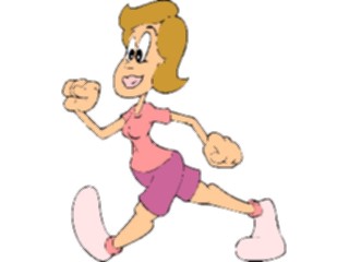 Sticker Custom Preview Image #058323 Fitness Cartoons General Walking6