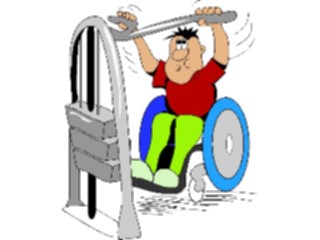 Sticker Custom Preview Image #058368 Fitness Cartoons General Weight Lifting24