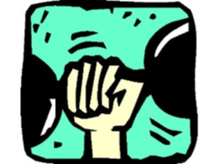 Sticker Custom Preview Image #058427 Fitness Cartoons General Weights Dumbbell2