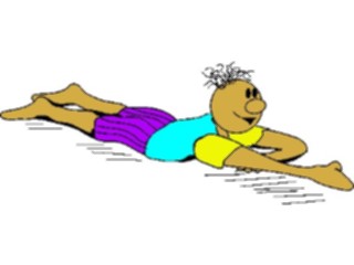 Sticker Custom Preview Image #058472 Fitness Cartoons Stretching Stretch35