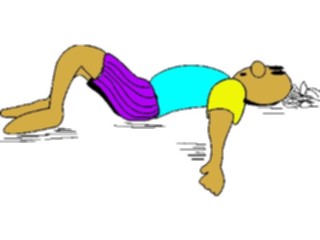 Sticker Custom Preview Image #058474 Fitness Cartoons Stretching Stretch37