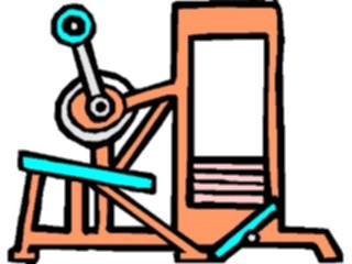Sticker Custom Preview Image #058612 Fitness Equipment Lower Back1