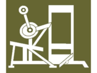 Sticker Custom Preview Image #058613 Fitness Equipment Lower Back2