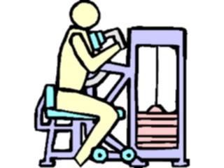 Sticker Custom Preview Image #058652 Fitness Equipment People Abdominal03