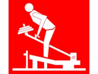 Sticker Custom Preview Image #058677 Fitness Equipment People Back08