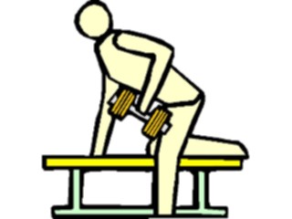 Sticker Custom Preview Image #058678 Fitness Equipment People Back09