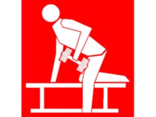 Sticker Custom Preview Image #058679 Fitness Equipment People Back10