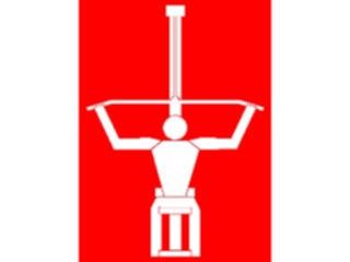 Sticker Custom Preview Image #058687 Fitness Equipment People Back18