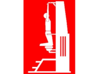 Sticker Custom Preview Image #058695 Fitness Equipment People Back26