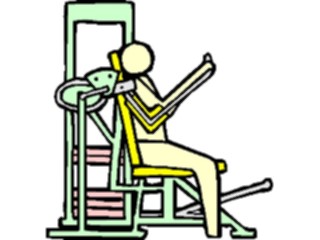 Sticker Custom Preview Image #058698 Fitness Equipment People Back29