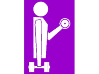 Sticker Custom Preview Image #058715 Fitness Equipment People Biceps14