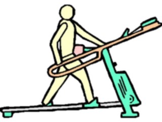 Sticker Custom Preview Image #058738 Fitness Equipment People Cardiovascular11