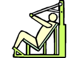 Sticker Custom Preview Image #058760 Fitness Equipment People Chest05