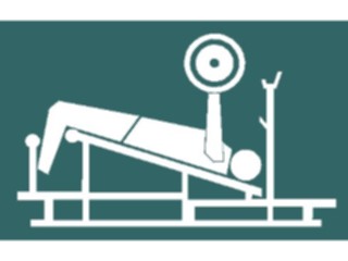 Sticker Custom Preview Image #058773 Fitness Equipment People Chest18