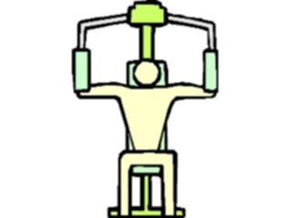 Sticker Custom Preview Image #058778 Fitness Equipment People Chest23