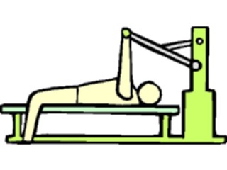 Sticker Custom Preview Image #058780 Fitness Equipment People Chest25