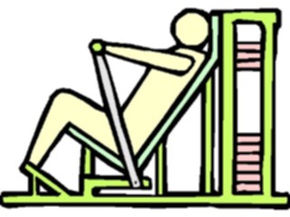 Sticker Custom Preview Image #058782 Fitness Equipment People Chest27