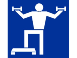 Sticker Custom Preview Image #058801 Fitness Equipment People Floor02