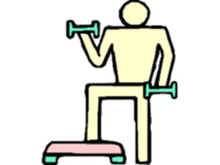 Sticker Custom Preview Image #058806 Fitness Equipment People Floor07