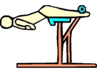 Sticker Custom Preview Image #058890 Fitness Equipment People Lower Back05