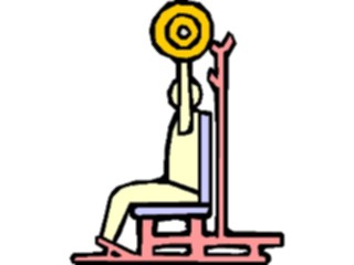 Sticker Custom Preview Image #058910 Fitness Equipment People Shoulders07