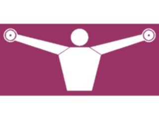 Sticker Custom Preview Image #058917 Fitness Equipment People Shoulders14