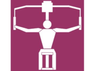 Sticker Custom Preview Image #058919 Fitness Equipment People Shoulders16