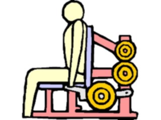 Sticker Custom Preview Image #058926 Fitness Equipment People Shoulders23