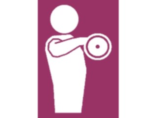 Sticker Custom Preview Image #058933 Fitness Equipment People Shoulders30