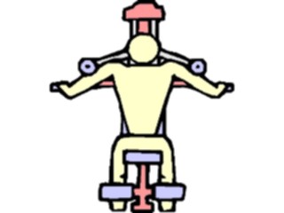 Sticker Custom Preview Image #058936 Fitness Equipment People Shoulders33