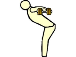 Sticker Custom Preview Image #058942 Fitness Equipment People Shoulders39