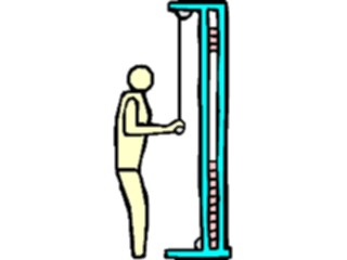 Sticker Custom Preview Image #058948 Fitness Equipment People Triceps01