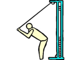 Sticker Custom Preview Image #058950 Fitness Equipment People Triceps03