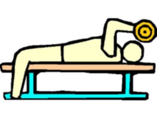 Sticker Custom Preview Image #058952 Fitness Equipment People Triceps05