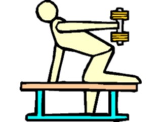 Sticker Custom Preview Image #058956 Fitness Equipment People Triceps09