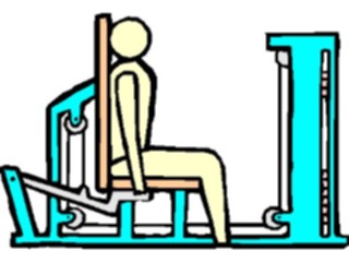 Sticker Custom Preview Image #058960 Fitness Equipment People Triceps13