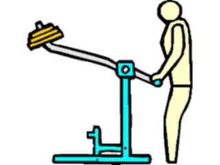 Sticker Custom Preview Image #058962 Fitness Equipment People Triceps15
