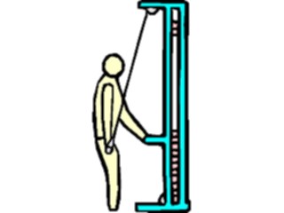 Sticker Custom Preview Image #058966 Fitness Equipment People Triceps19