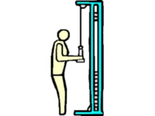 Sticker Custom Preview Image #058968 Fitness Equipment People Triceps21