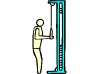 Sticker Custom Preview Image #058970 Fitness Equipment People Triceps23