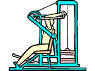 Sticker Custom Preview Image #058972 Fitness Equipment People Triceps25