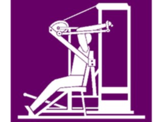 Sticker Custom Preview Image #058973 Fitness Equipment People Triceps26