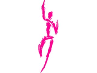 Sticker Custom Preview Image #058995 Fitness Silhouettes Aerobics Abstract