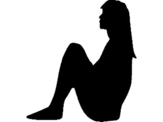 Sticker Custom Preview Image #059007 Fitness Silhouettes Stretch01