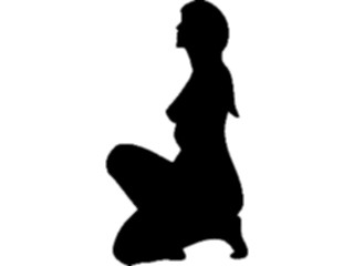 Sticker Custom Preview Image #059011 Fitness Silhouettes Stretch05