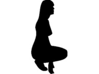 Sticker Custom Preview Image #059013 Fitness Silhouettes Stretch07